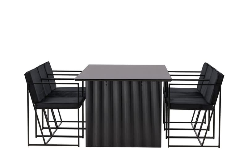 Vail spisebord 200 cm med 6 Richmond spisestoler - Møbler - Bord - Spisegruppe