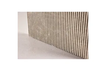 Vail Stort Rektangulært Spisebord 200 cm med Tre- og Eketekstur - Beige - Møbler - Bord - Spisebord & kjøkkenbord