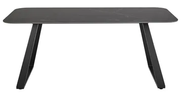 Valricus Spisebord 180 cm Rektangulær - Svart - Møbler - Bord - Spisebord & kjøkkenbord