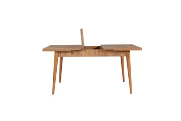 Valsot Spisegruppe 129 cm Rektangulær - Natur/Grå - Møbler - Bord - Spisegruppe