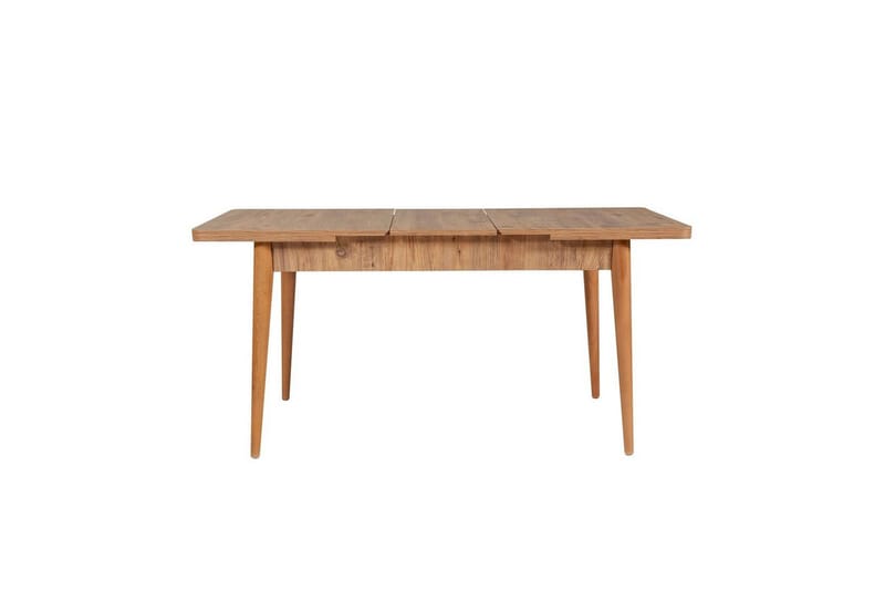 Valsot Spisegruppe 129 cm Rektangulær - Natur/Grå - Møbler - Bord - Spisegruppe
