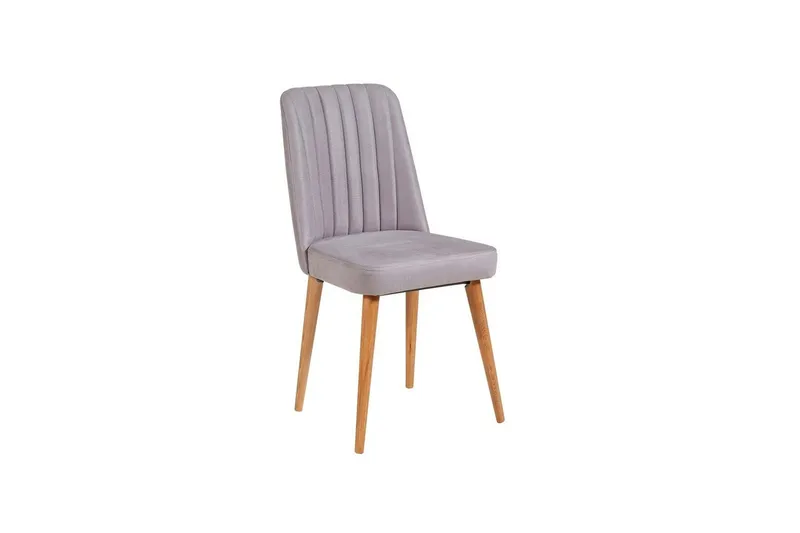 Valsot Spisegruppe 129 cm Rektangulær - Natur/Grå - Møbler - Bord - Spisegruppe