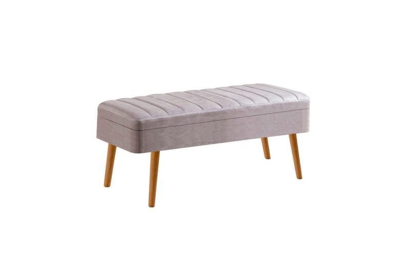 Valsot Spisegruppe 129 cm Rektangulær - Natur/Grå - Møbler - Bord - Spisegruppe