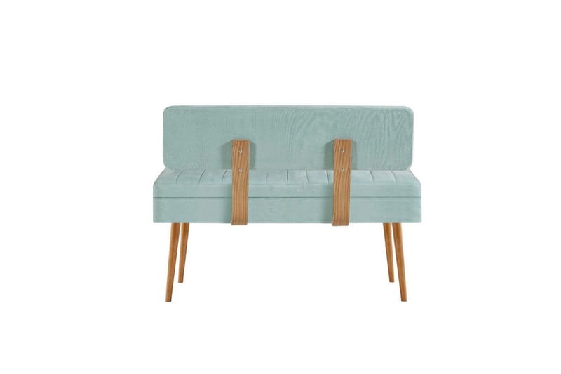 Valsot Spisegruppe 129 cm Rektangulær - Natur/Grønn - Møbler - Bord - Spisegruppe