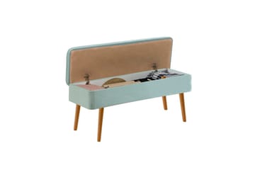 Valsot Spisegruppe 129 cm Rektangulær - Natur/Grønn - Møbler - Bord - Spisegruppe