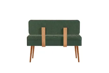 Valsot Spisegruppe 129 cm Rektangulær - Natur/Grønn - Møbler - Bord - Spisegruppe