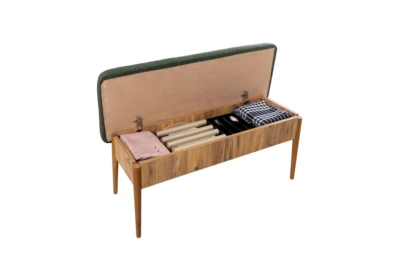 Valsot Spisegruppe 130 cm Rektangulær - Natur - Møbler - Bord - Spisegruppe