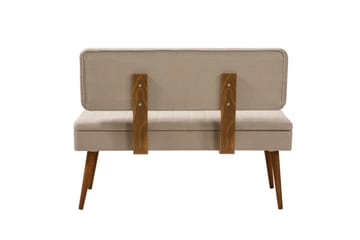 Valsot Spisegruppe Rektangulær - Beige - Møbler - Bord - Spisegruppe