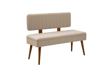 Valsot Spisegruppe Rektangulær - Beige - Møbler - Bord - Spisegruppe