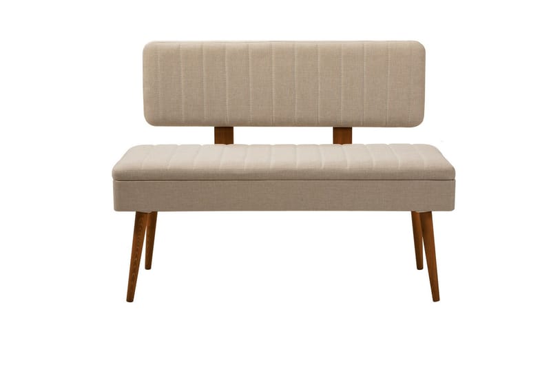 Valsot Spisegruppe Rektangulær - Beige - Møbler - Bord - Spisegruppe