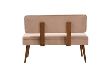 Valsot Spisegruppe Rektangulær - Beige - Møbler - Bord - Spisegruppe
