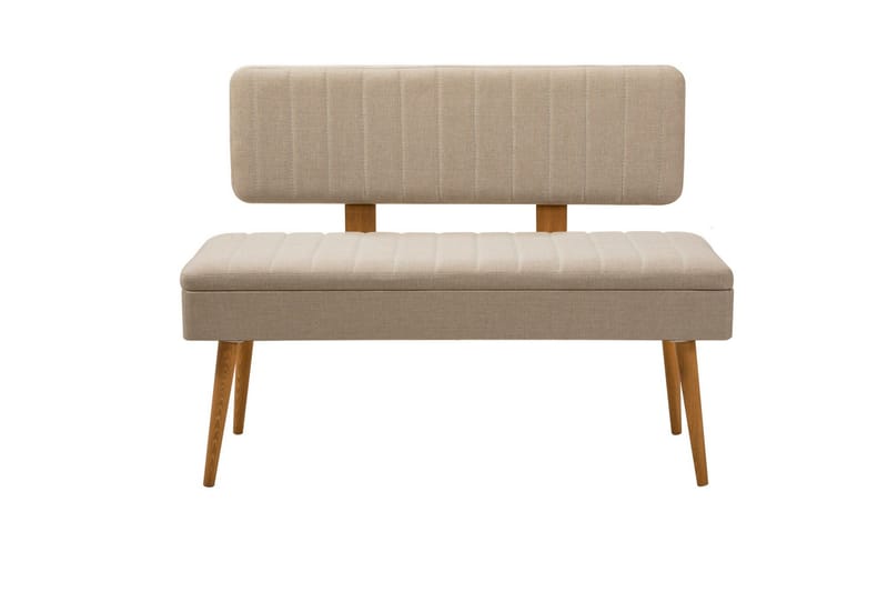 Valsot Spisegruppe Rektangulær - Beige - Møbler - Bord - Spisegruppe