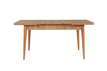 Valsot Spisegruppe Rektangulær - Beige - Møbler - Bord - Spisegruppe