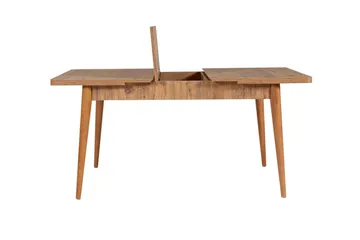 Valsot Spisegruppe Rektangulær - Beige - Møbler - Bord - Spisegruppe