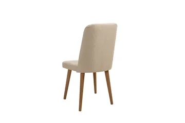 Valsot Spisegruppe Rektangulær - Beige - Møbler - Bord - Spisegruppe