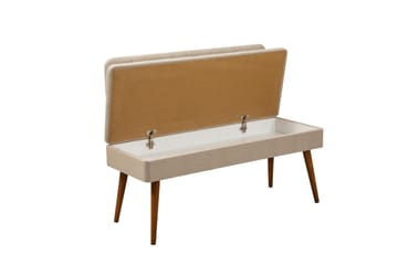 Valsot Spisegruppe Rektangulær - Beige - Møbler - Bord - Spisegruppe