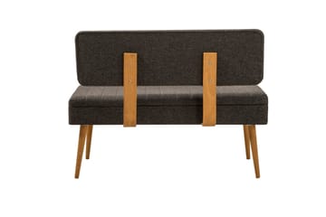 Valsot Spisegruppe Rektangulær - Mørkegrå - Møbler - Bord - Spisegruppe