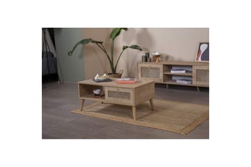 Velin Sofabord 55 cm - Mellomfarget tre - Møbler - Bord - Sofabord & salongbord