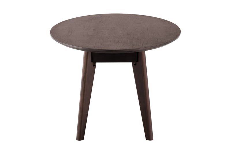 Velo Ovalt Sofabord 130x65 cm med Tre- og Røkt Eik-utseende - Røkt eik - Møbler - Bord - Sofabord & salongbord