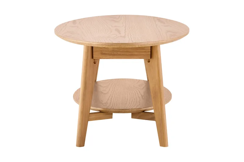 Velo ovalt sofabord 160 cm massivt tre - Eik - Møbler - Bord - Sofabord & salongbord