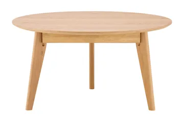 Velo rundt sofabord 85 cm i massivt tre - Eik - Møbler - Bord - Sofabord & salongbord