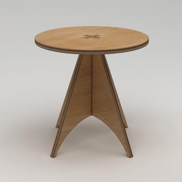 Velora Spisebord 75 cm - Naturlig tre - Møbler - Bord - Spisebord & kjøkkenbord