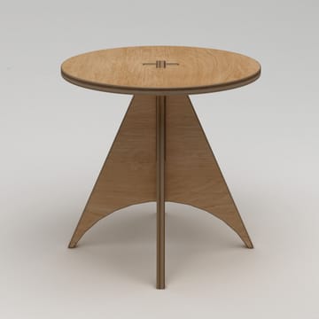 Velora Spisebord 75 cm - Naturlig tre - Møbler - Bord - Spisebord & kjøkkenbord