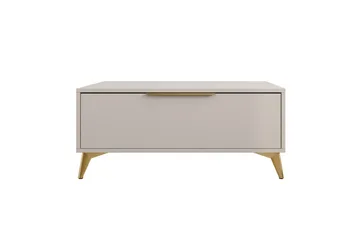 Vemdalen Sofabord 104 cm - Sand beige - Møbler - Bord - Sofabord & salongbord