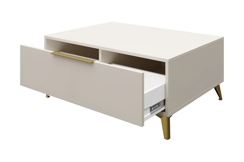 Vemdalen Sofabord 104 cm - Sand beige - Møbler - Bord - Sofabord & salongbord