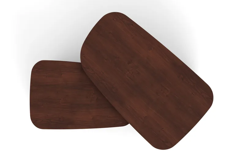 Vento settbord, sofabord 120 x 70 cm + 90 x 60 cm - Valnøtt - Møbler - Bord - Sofabord & salongbord