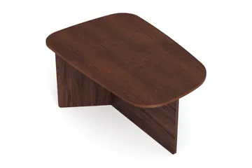 Vento Sofabord 90x60 cm ovalt i tre - Valnøtt - Møbler - Bord - Sofabord & salongbord