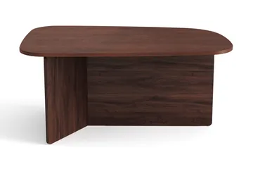 Vento Sofabord 90x60 cm ovalt i tre - Valnøtt - Møbler - Bord - Sofabord & salongbord