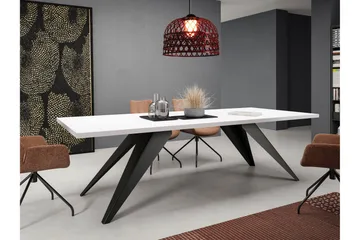 Vento Spisebord 240 cm - Svart/Beige - Møbler - Bord - Spisebord & kjøkkenbord