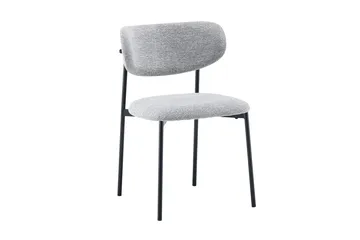 Vera oval spisegruppe 220 cm med 6 Lucy spisestoler - Valnøtt - Møbler - Bord - Spisegruppe