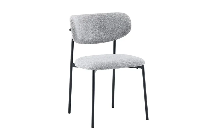 Vera oval spisegruppe 220 cm med 6 Lucy spisestoler - Valnøtt - Møbler - Bord - Spisegruppe