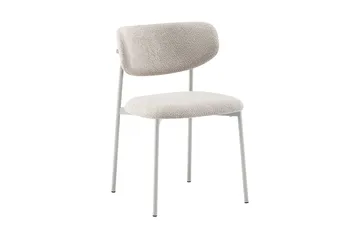 Vera rund spisegruppe 110 cm med 4 Lucy spisestoler - Valnøtt - Møbler - Bord - Spisegruppe