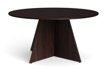 Vera rund spisegruppe 150 cm med 6 Lucy spisestoler - Røkt eik - Møbler - Bord - Spisegruppe