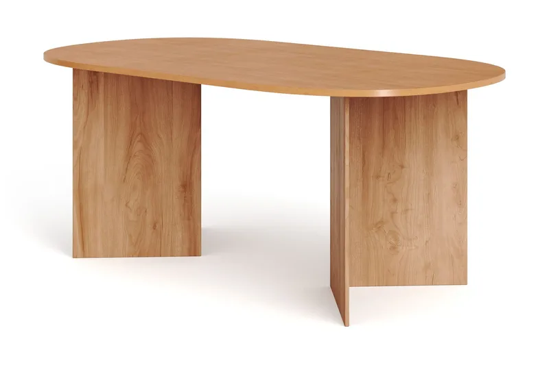 Vera spisegruppe, oval 180 cm, med 6 Filip spisestoler - Eik - Møbler - Bord - Spisegruppe