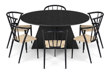 150 cm - Svartbeiset eik