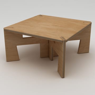 Vetira Sofabord 75 cm - Naturlig tre - Møbler - Bord - Sofabord & salongbord