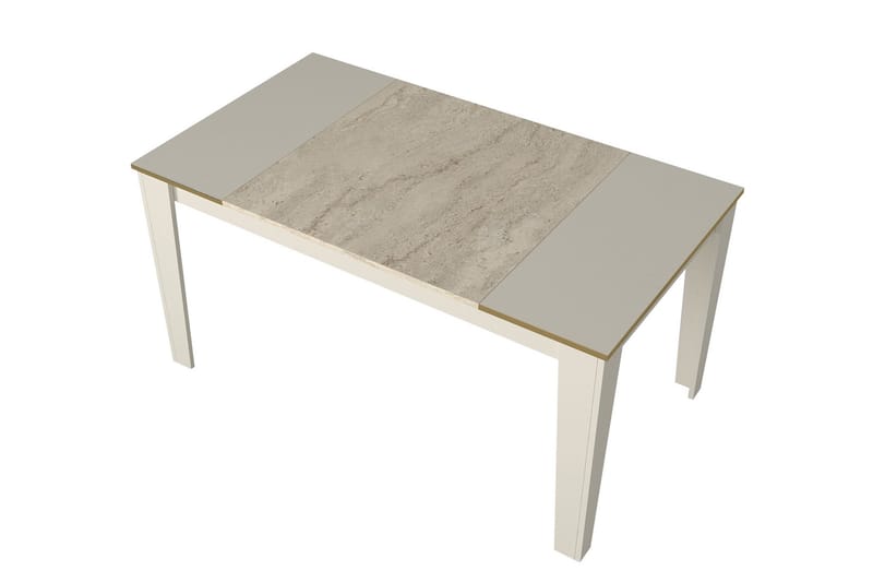 Veyron Spisebord 145 cm Rektangulær - Beige/Sandstein - Møbler - Bord - Spisebord & kjøkkenbord
