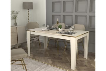 Veyron Spisebord 145 cm Rektangulær - Beige/Sandstein - Møbler - Bord - Spisebord & kjøkkenbord