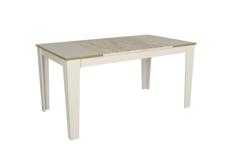 Veyron Spisebord 145 cm Rektangulær, Beige/Sandstein