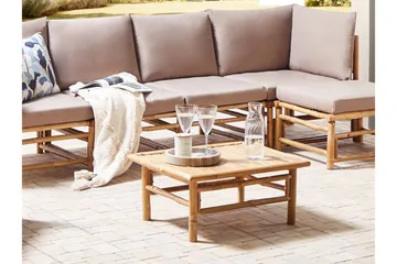 Villa Castelli Sofabord 64x55 cm - Lysebrun - Møbler - Bord - Sofabord & salongbord