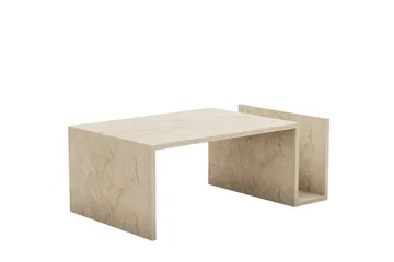 Vimenil Sofabord 87 cm - Beige - Møbler - Bord - Sofabord & salongbord
