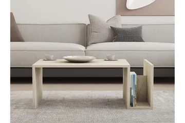 Vimenil Sofabord 87 cm - Beige - Møbler - Bord - Sofabord & salongbord