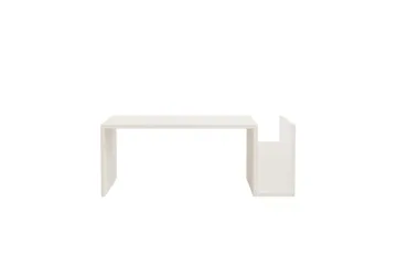 Vimenil Sofabord 87 cm - Hvit - Møbler - Bord - Sofabord & salongbord