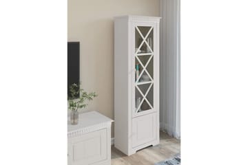 Vitrine Lisa Hvit - Hvit - Møbler - Bord - Avlastningsbord & sidobord