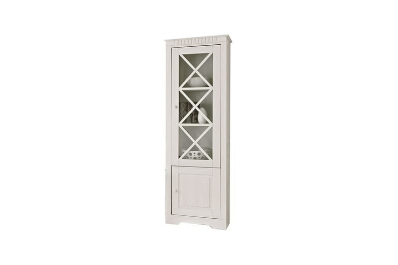 Vitrine Lisa Hvit - Hvit - Møbler - Bord - Avlastningsbord & sidobord