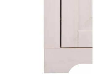 Vitrine Lisa Hvit/Honning - Hvit/Honning - Møbler - Bord - Avlastningsbord & sidobord